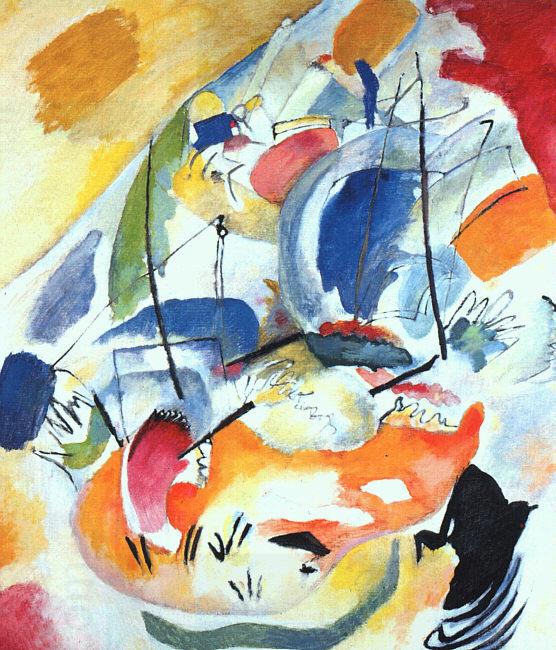 Wassily Kandinsky Improvisation 31 China oil painting art